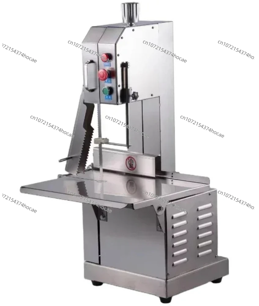 Heavy-Duty Commercial Meat Cutting Band Saw for Frozen & Fresh Meat Processing Tool
