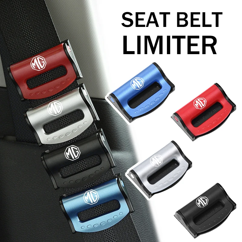 Car Safety Belt Buckle Clips Adjustable Seatbelt Buckle Fixing Clip Accessories For MG HS ZS GS 3 5 6 7 Hector TF GT ZR