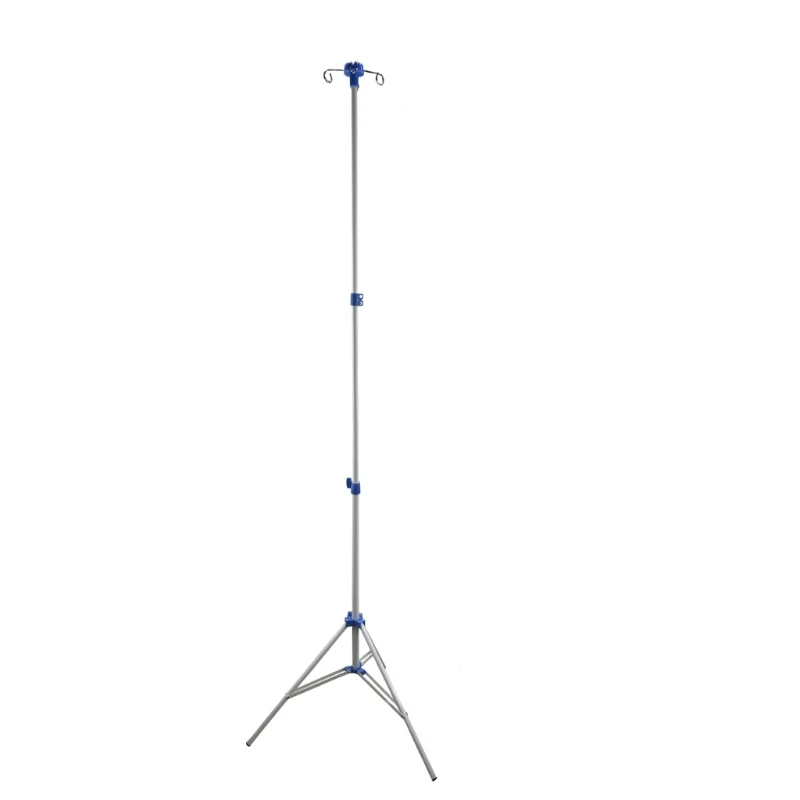 Adjustable Foldable Poles Stable Base For Nursing Homes Clinic Care Essential