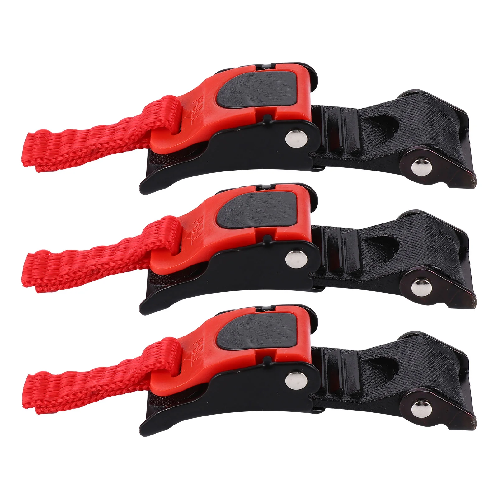 3 Pcs Lock Steel Firefighters Equipment and Accessories Safety Helmets Pull Buckle Motorcycle Buckles for