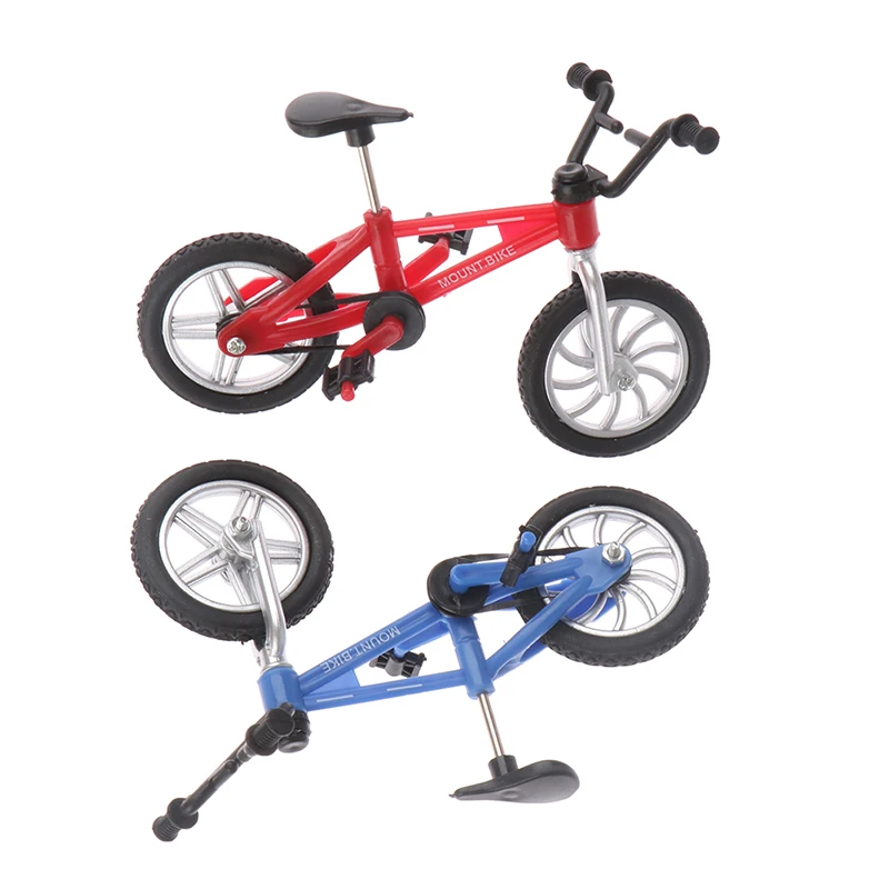 Mini diapasón con cuerda de freno para niños, juguete de bicicleta, simulación Retro, ensamblaje de dedos de aleación, modelo de bicicleta, regalo educativo, nuevo