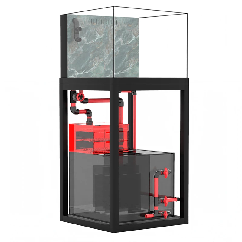 

Оптовый прямоугольный стеклянный аквариумный шкаф для украшения дома производитель аквариума