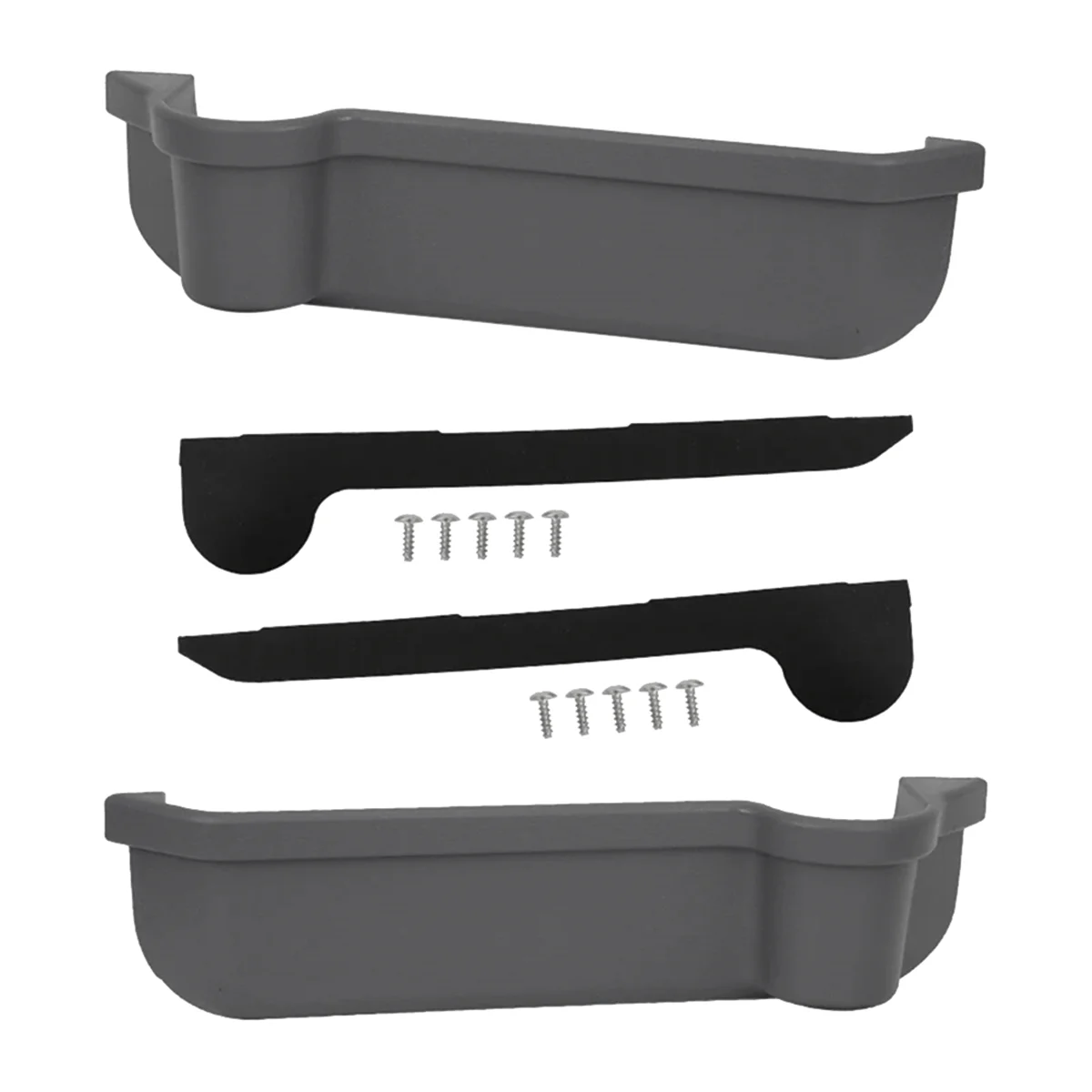 Gray Door Pockets Storage Box Cup Holder for Land Cruiser 70 Seires LC70 LC71 LC75 LC76 LC77 LC78 LC79 FJ79