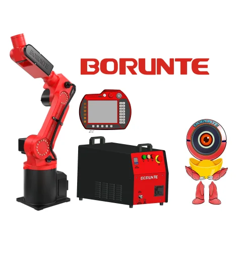 BRTIRUS0805A Six-Axis Industrial Robot Arm Flexible Small Pick-Up New Condition Excluded From Eclectic Box by BORUNTE