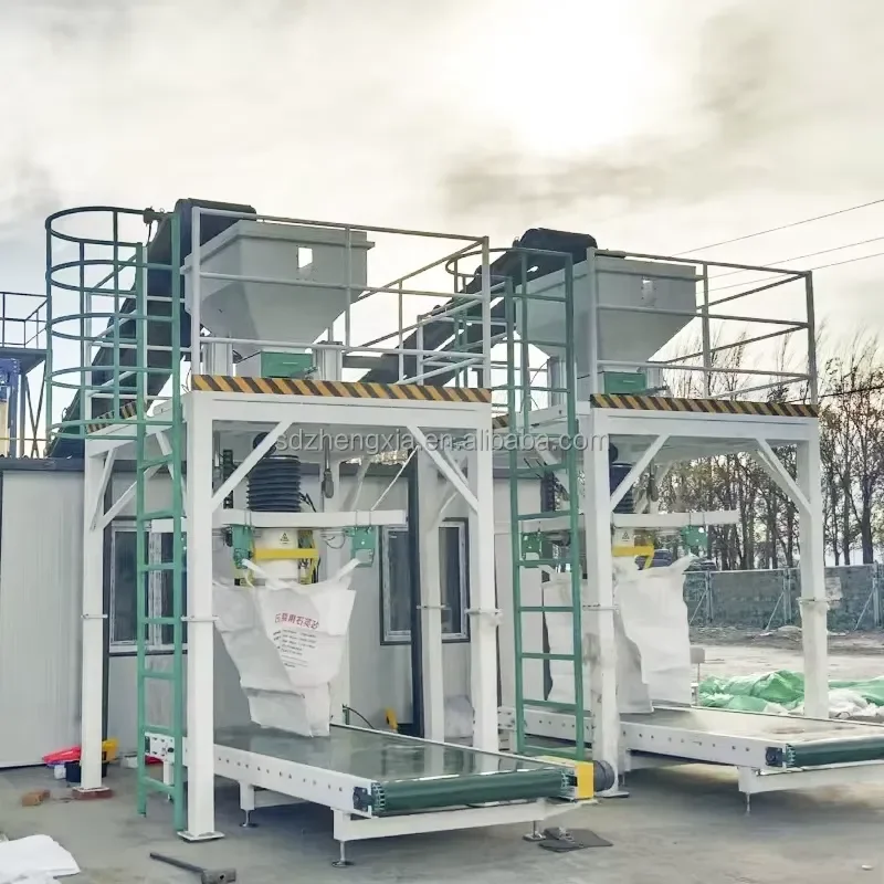 2026 CE 500kg 1500kg Urea Ton Bag Fibc Bag Filler 1000kg Bag Weighing Filling Packing Machine