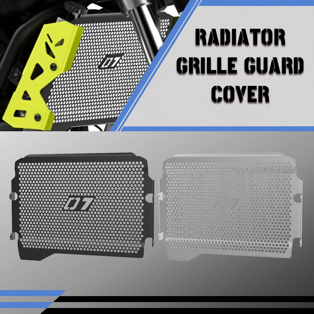 

For Yamaha MT-07 FZ-07 MT07 MT FZ 07 2018-2024 2020 2021 2022 FZ07 MT07 Radiator Motorcycle Grille Guard Protect Cover Fuel Tank