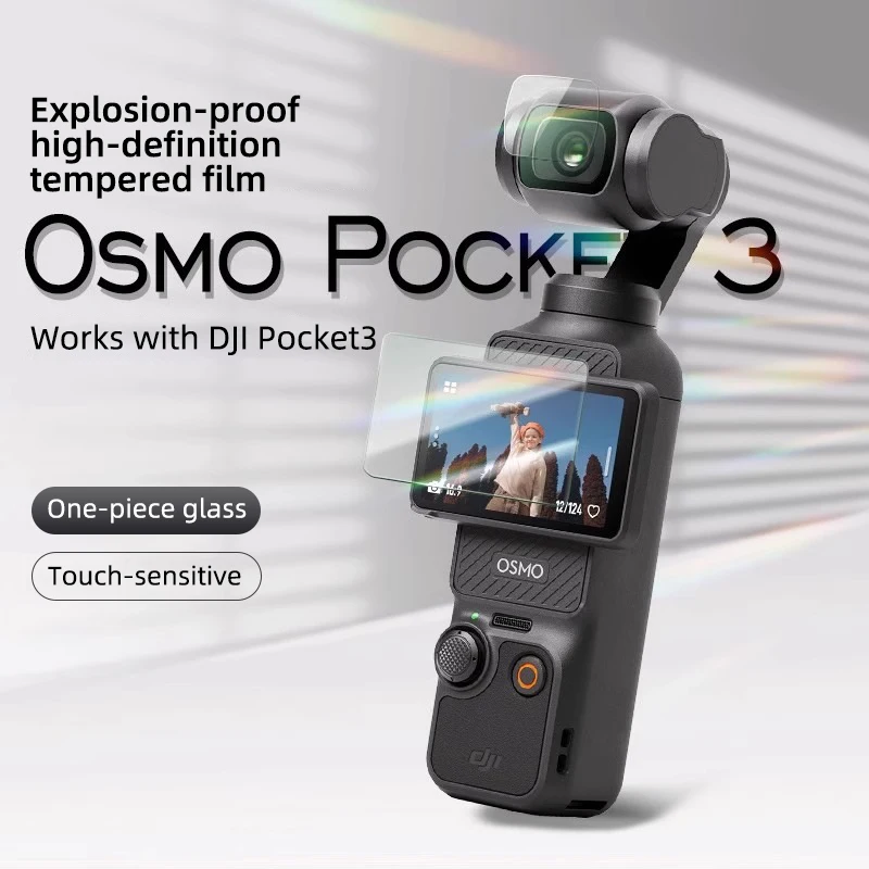 

Pixel Suitable for Pocket3 camera screen protector, high-definition explosion-proof tempered film