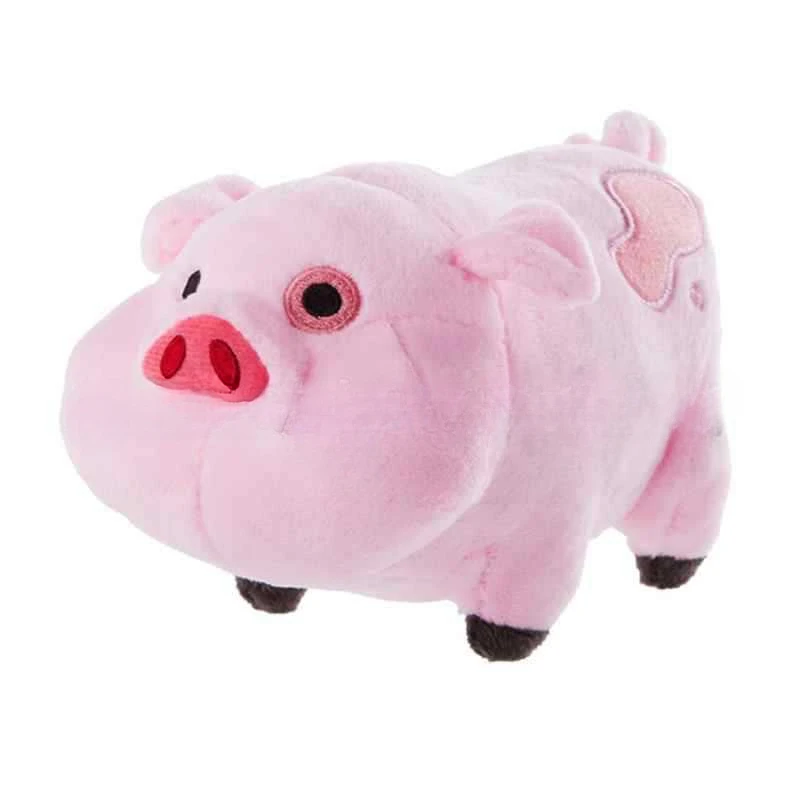 MINISO Anime Movie Gravity Falls Figures Waddles Pig Cartoon Stuffed Animals Plush Doll Toy for Kid Girl New Year Xmas Gift