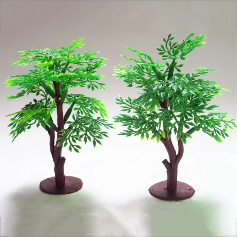 10cm Artificial Tree Dollhouse Scenery Layout Landscape Model Trees Home Decoration Collection Kids Toy Miniature Fake Tree
