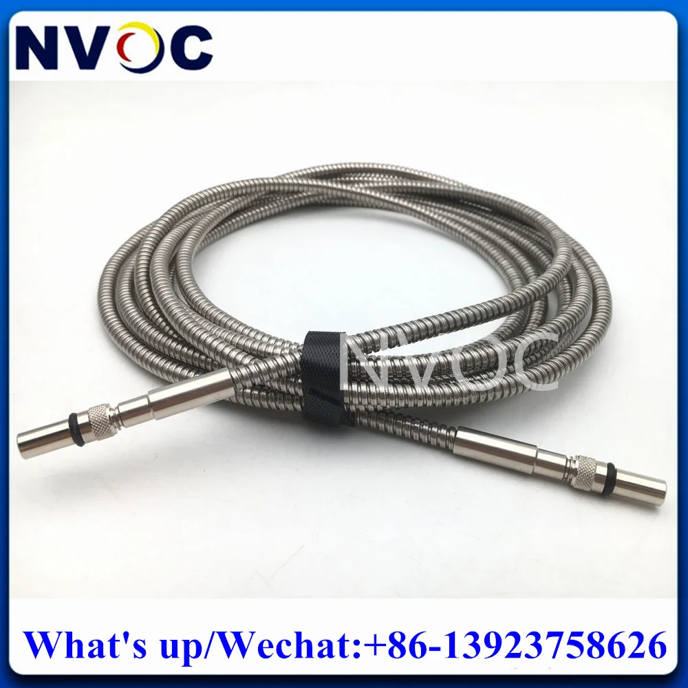 

SMA905 Round-SMA UV-VIS Optimized Quartz Metal Ferrule Fiber 600um,200-1100nm,NA:0.22,6.0mm 1/2/3M Armored Fiber Optic Cable