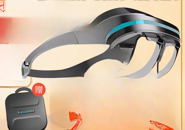 AR glasses 3D game viewing folding lightweight carry can be connected to drone AR3D