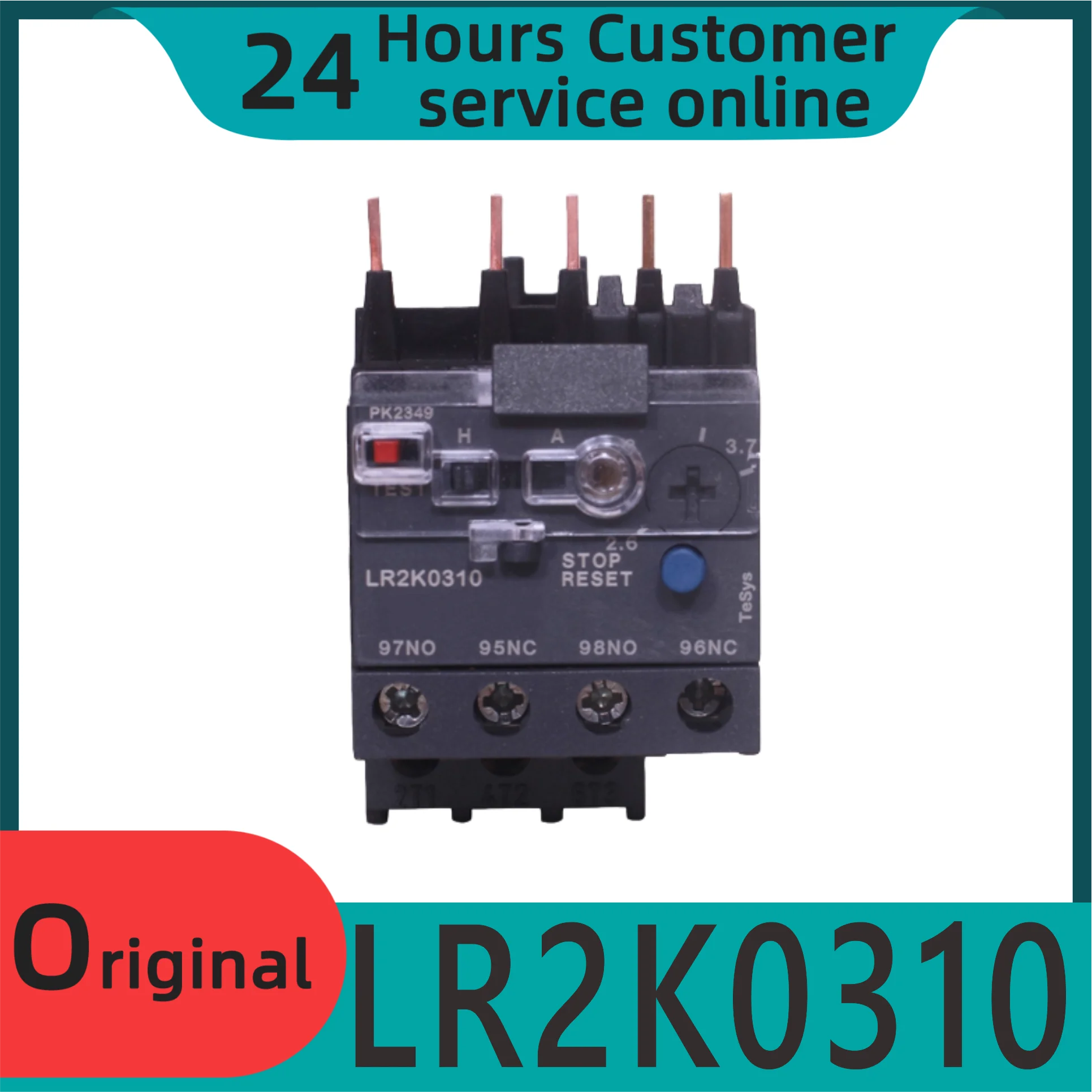 Brand New Original Lr2k0304 Lr2k0305 Lr2k0306 Lr2k0307 Lr2k0308 Lr2k0310 Lr2k0312 Lr2k0314 Lr2k0316 Thermal Overload Relay