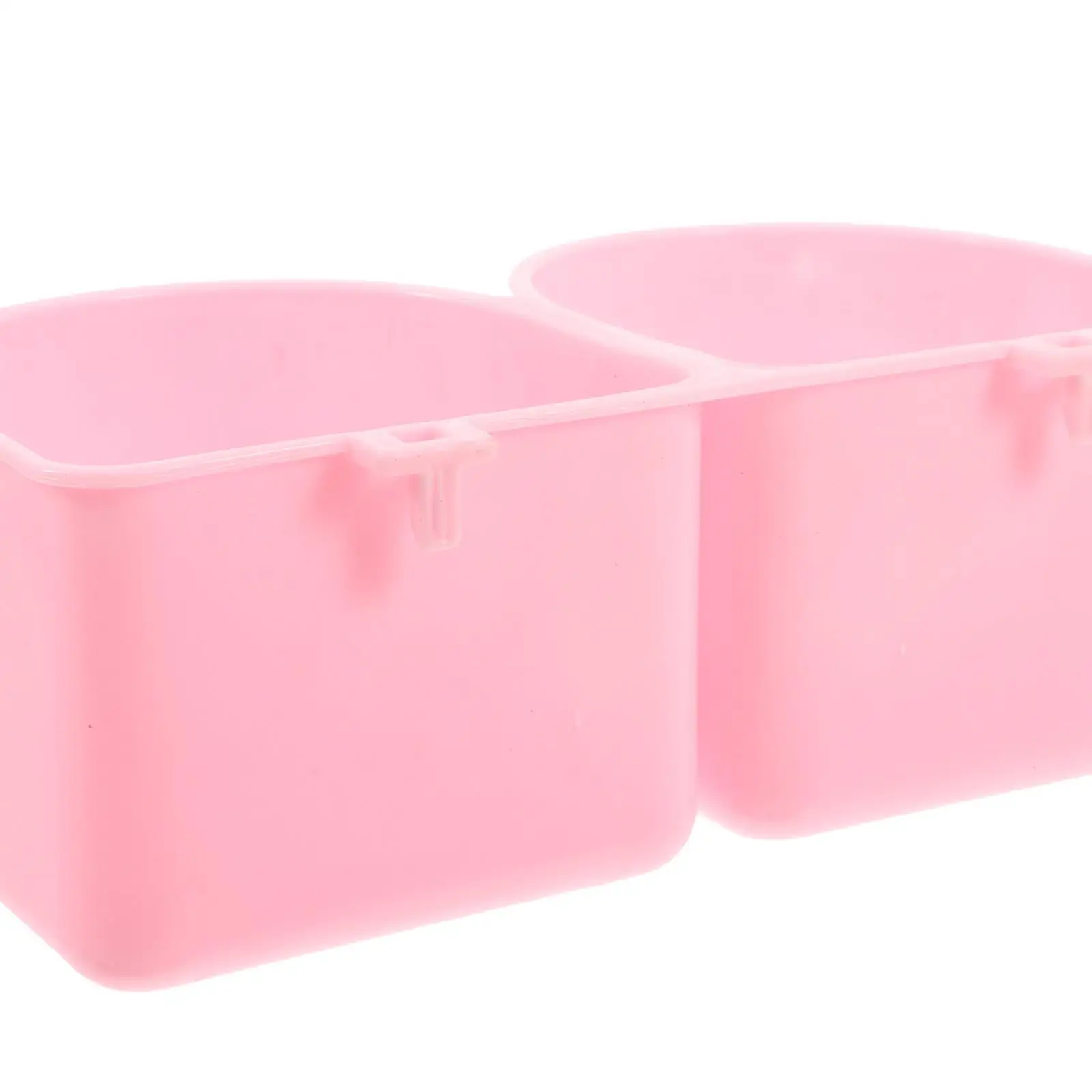 Pet Cage Bowl Dog Crate Bowls Hanging Bird Feeder Cups Water Bunny Food Box Adjustable Small Animal Feeder Pet Feeding