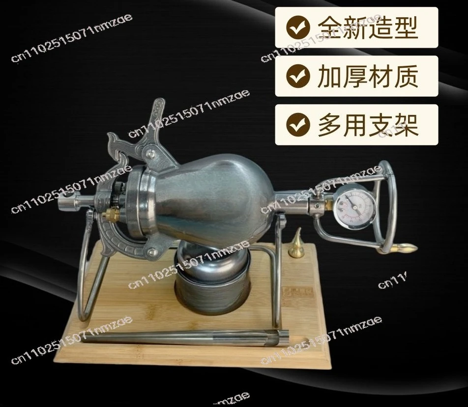 Mini Popcorn Machine Hand Crank 304 Food Grade