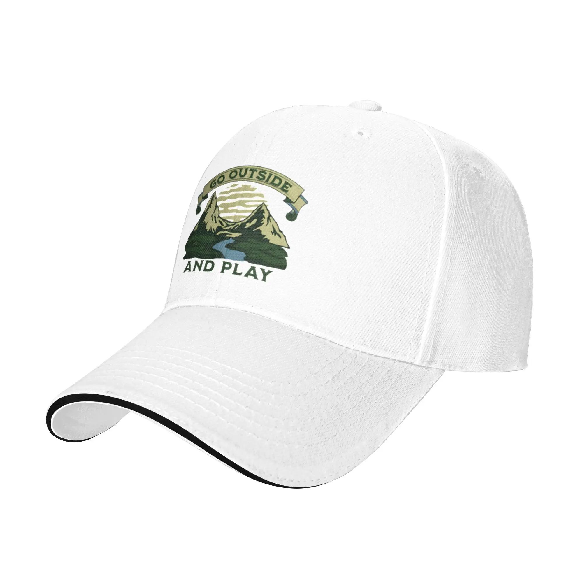 Go outside and play  funny and cool nature lover Gift For Children Men Women A Baseball Cap Hat