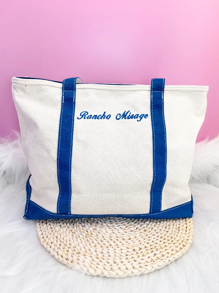 Personalized Tote Bag Women Large Capacity Custom Embroidered Name Canvas Bag Trendy Shoulder Bag Mommy Gift Shopping Bag