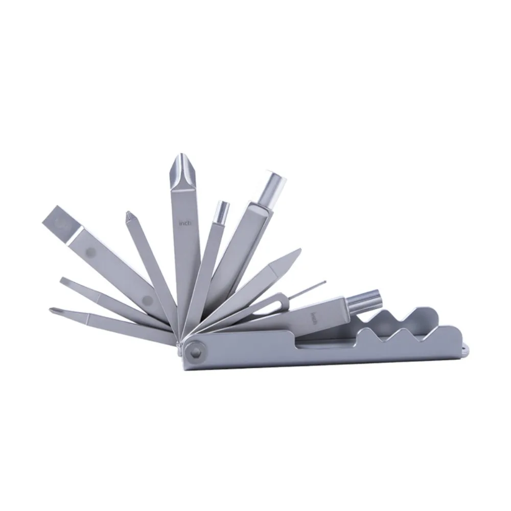 

13-in-1 Multi-functional Screwdriver, Portable Folding Tool, Stainless Steel Combination Tool for Outdoor Use