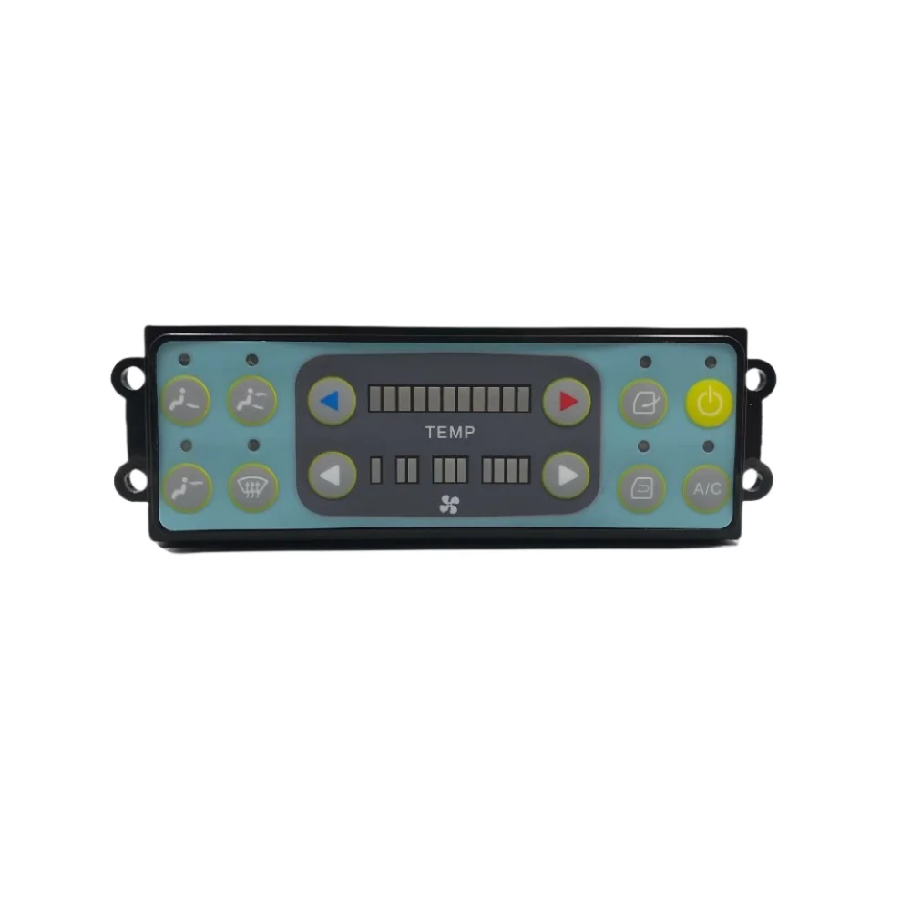 For Zhonglian XCMG 135B 150 200 225 215 235 Air Conditioning Control Panel Controller Switch Excavator Parts