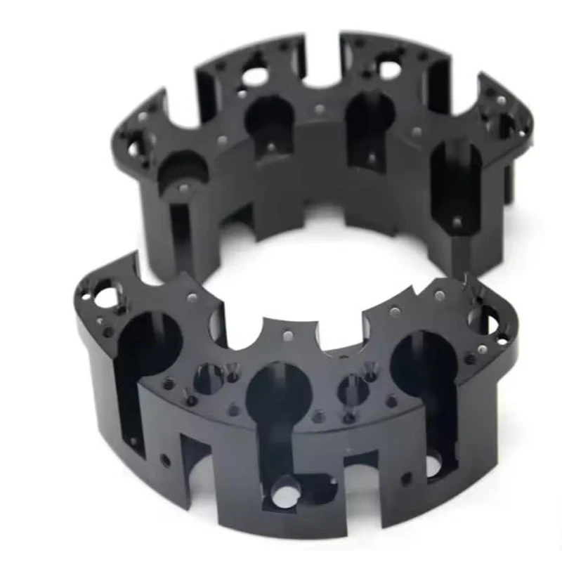 

Custom Fabrication Aluminum 7075 6063 6061 Black Anodized Mechanical CNC Machining Service Parts for Optical Base Mount