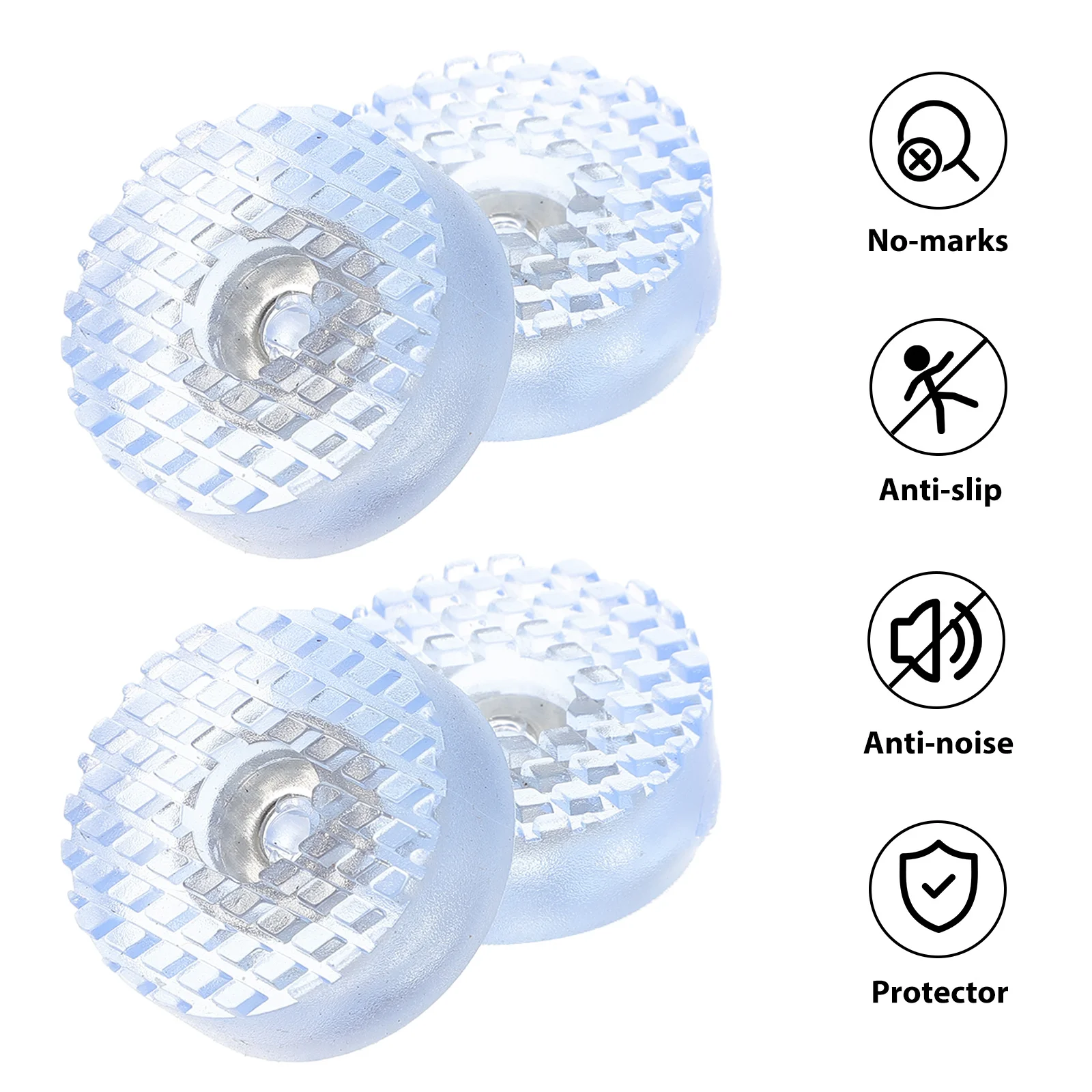 

20Pcs Anti-Skid Furniture Feet Pads Durable Floor Protectors for Chairs Tables Desk Legs Noise Reduction Furniture Sliders