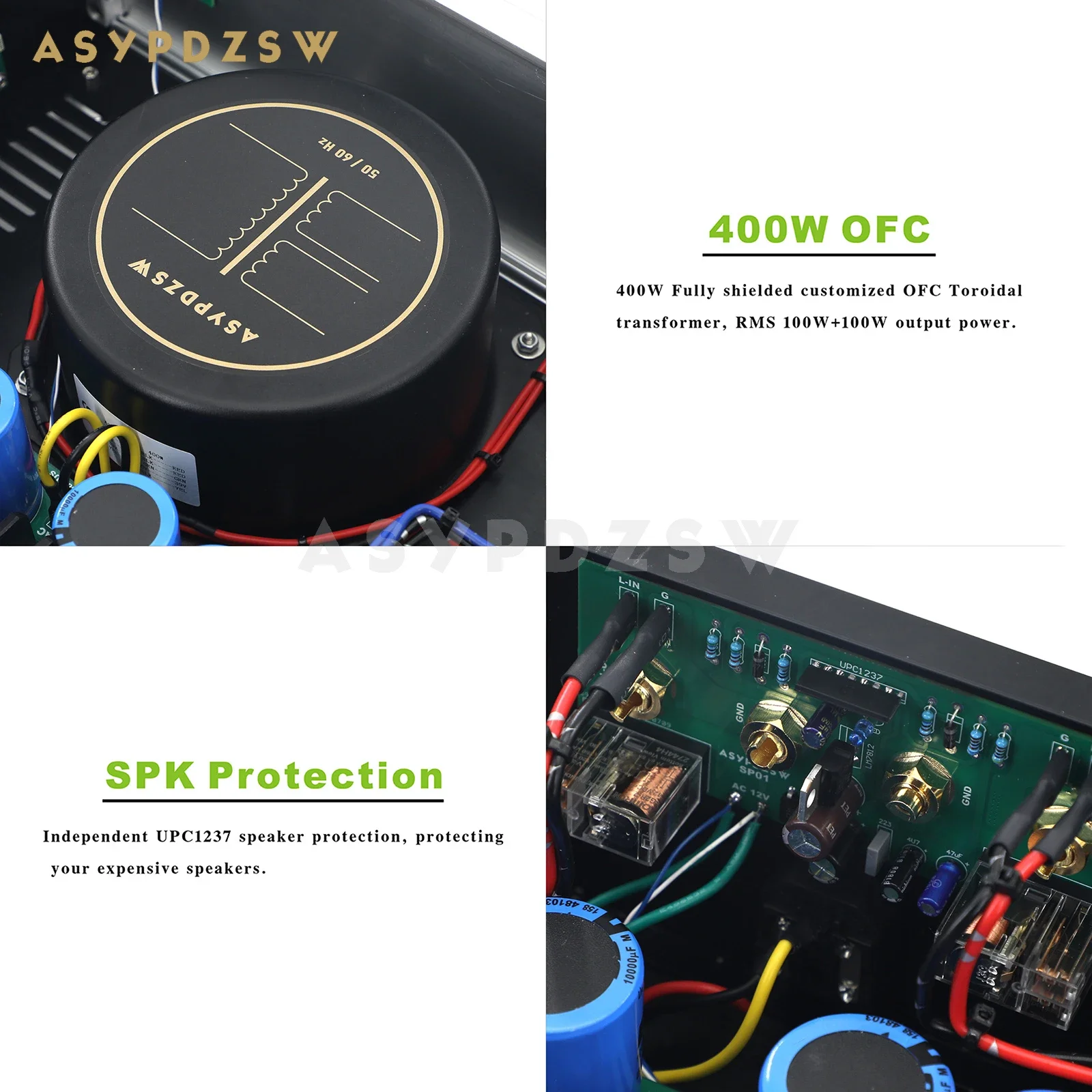 N108 Stereo-Klasse AB, geringe Verzerrung, minimalistischer, reiner Breitband-Leistungsverstärker, Basis auf Dartzeel NHB-108 100 W x 2