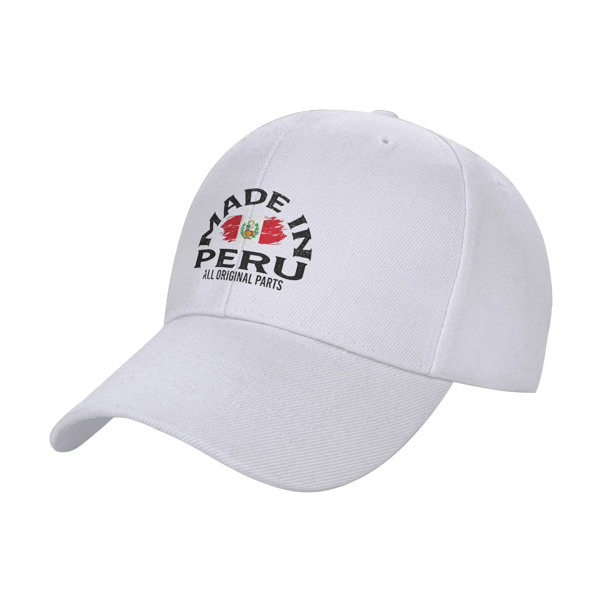 

Born in Peru Black Baseball Cap Casual Couple Women Hip Hop Hats Breathable Hiking Fishing Baseball Caps Birthday Present