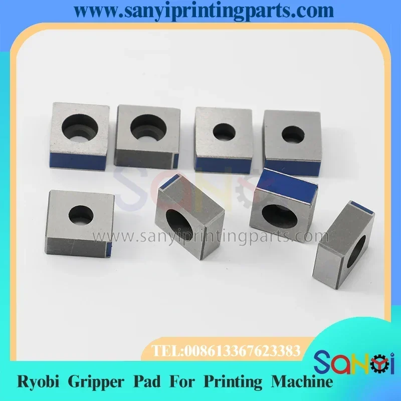 10 Pieces/Lot 20x18x8MM Ryobi 920 750 680 Gripper Pad For Printing Machine Parts