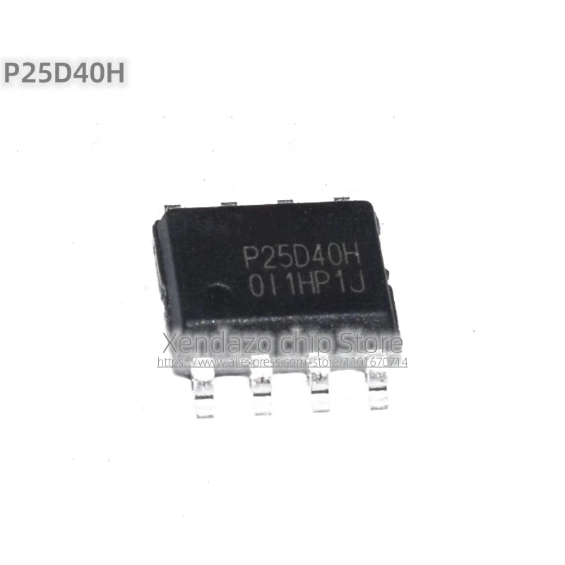 10pcs/lot P25D40H-SSH-IT P25D40H SOP-8 Package Original Genuine Memory Chip