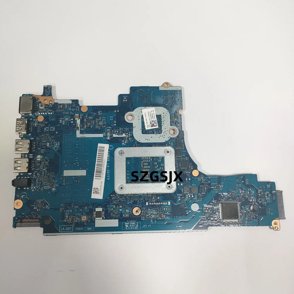 FOR HP 250 G7 15-DA   Motherboard LA-G07FP  4205U I5-8265U  I7-8565U CPU, L68946-601, L35245-601 L65512-601/001, 100% TEST