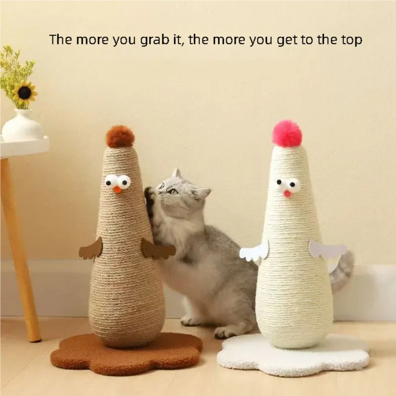 

Vertical cat scratching board, sisal cat climbing frame, climbing tree house tower, cat scratcher, claw grinder, cat toys