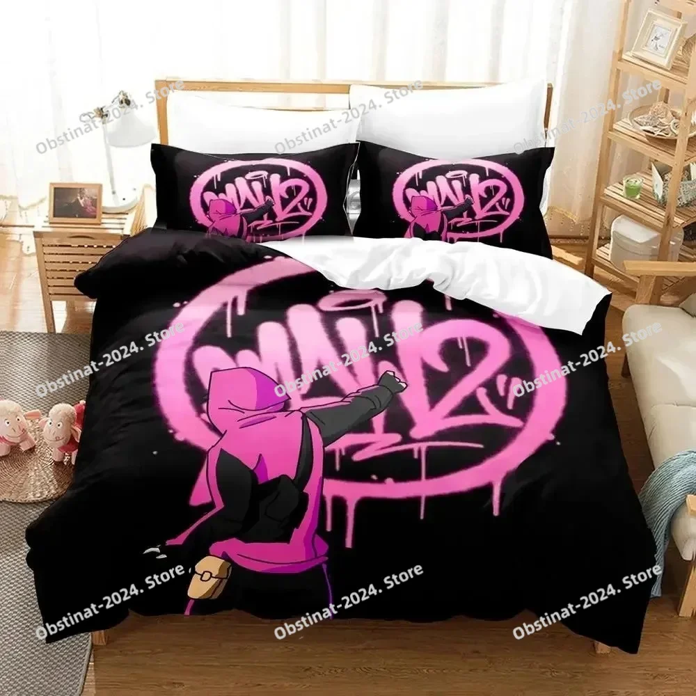 

Hip Hop Lit Killah Single Bedding Set Duvet Cover Bed Set Quilt Cover Pillowcase Comforter king Queen Size Boys Adult Bedding