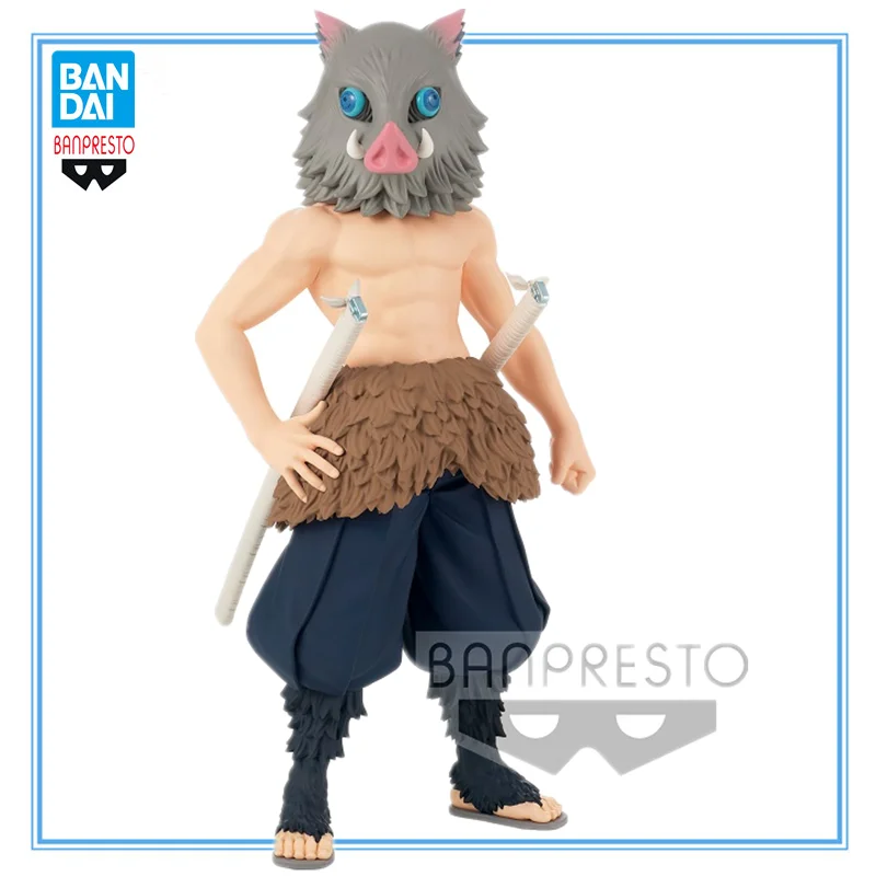 

In Stock Original BANPRESTO Demon Slayer Grandista GROS Hashibira Inosuke Anime Figures Action Collection Model Toys