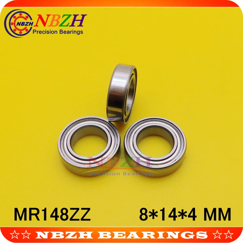 NBZH MR148ZZ MR148RS  SMR148ZZ SMR148-2RS ZZ RS RZ 2RZ L-1480ZZ Deep Groove Ball Bearings 8 x 14 x 4mm High Quality