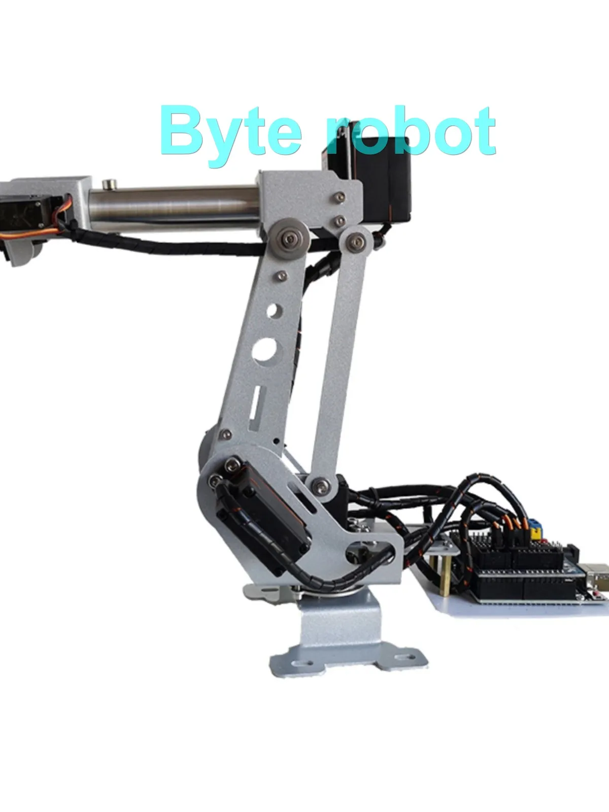 6 Dof Mechanische Arm Roestvrij Staal Beugel Servo Ks3518 Niet-Geassembleerde Robot Arm Voor Arduino Voor Esp32 Programmeerbare Robot Diy Kit