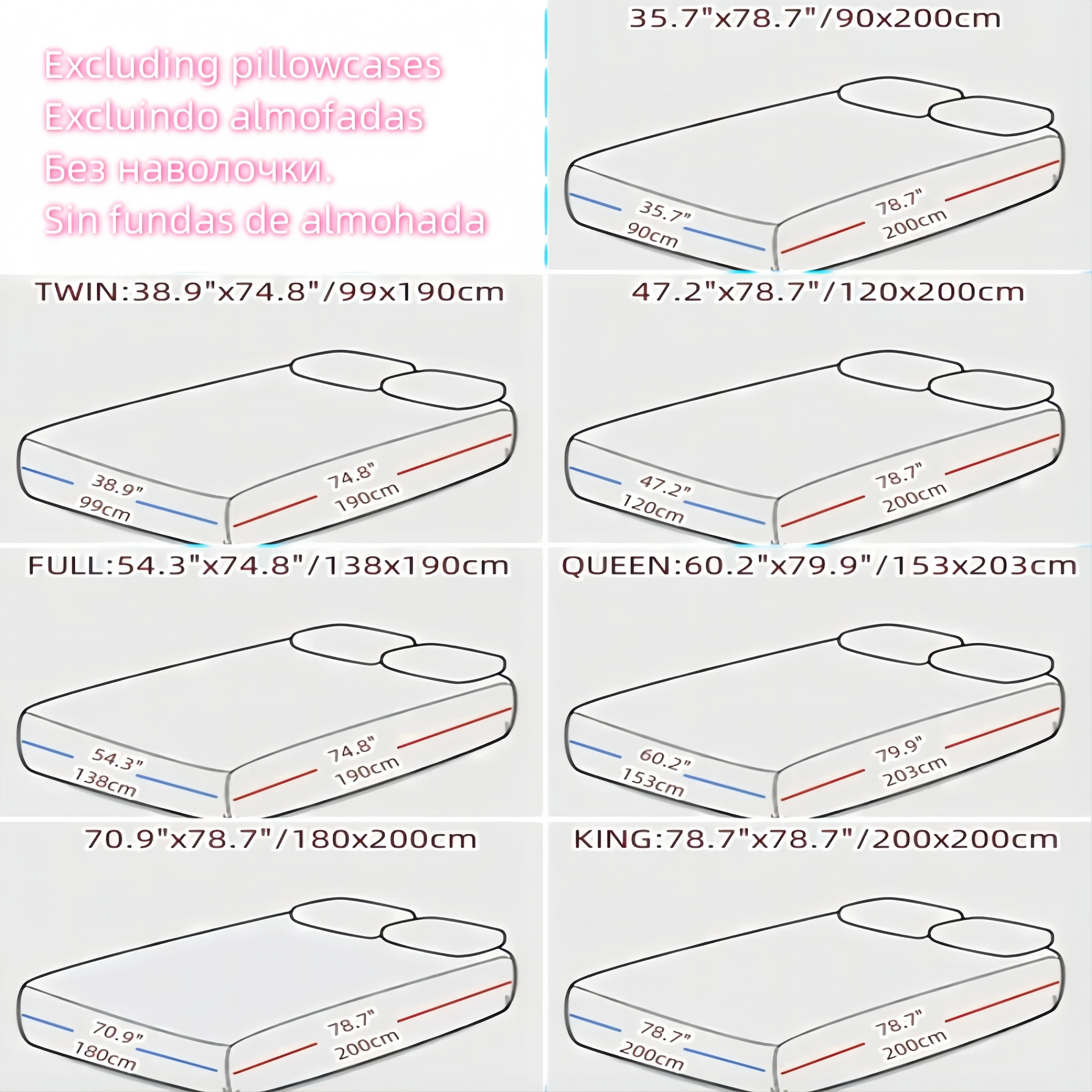 Kuup-Polyester Cartoon Bear Bedding Fitted Sheet Only(no pillowcase) Elastic Band Around Mattress Cover King Size Bed Cover