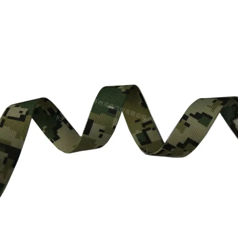 Mexico Camouflage Webbing Imitation Nylon High Density Luggage Tactical Vest Shoulder straps Accessories Polyester Belt