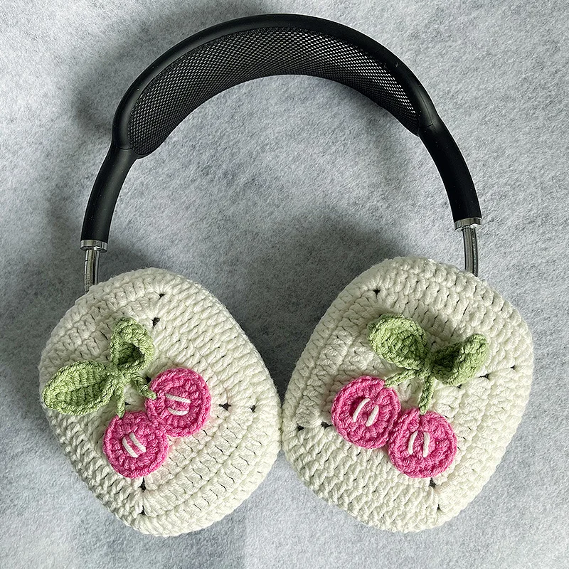 

Hand woven yarn cover suitable for Apple AirPods MAX headphone cover yarn cover pure hand woven headphone cover