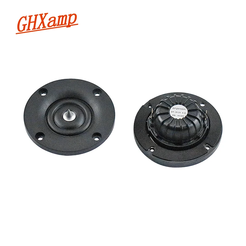 GHXAMP Classic Pacifier Head 3 inch 72mm Tweeter Speaker With Silk film + rear magnetic Cover Neodymium 4ohm 30W HIFI-END 1Pairs