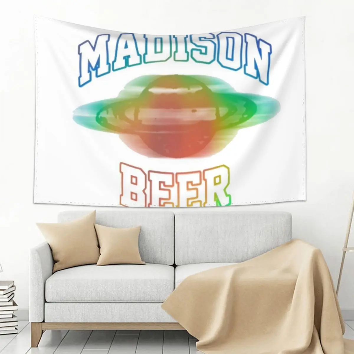 

Madison beer light Tapestry