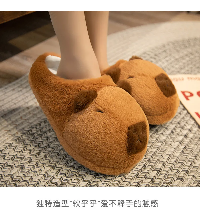 Winter Capybara Cosplay Kostüm Roben Erwachsene Kigurumi Einhorn Onesie Anime Nachthemd Halloween Cartoon Pyjamas Nachtwäsche – Detail 9