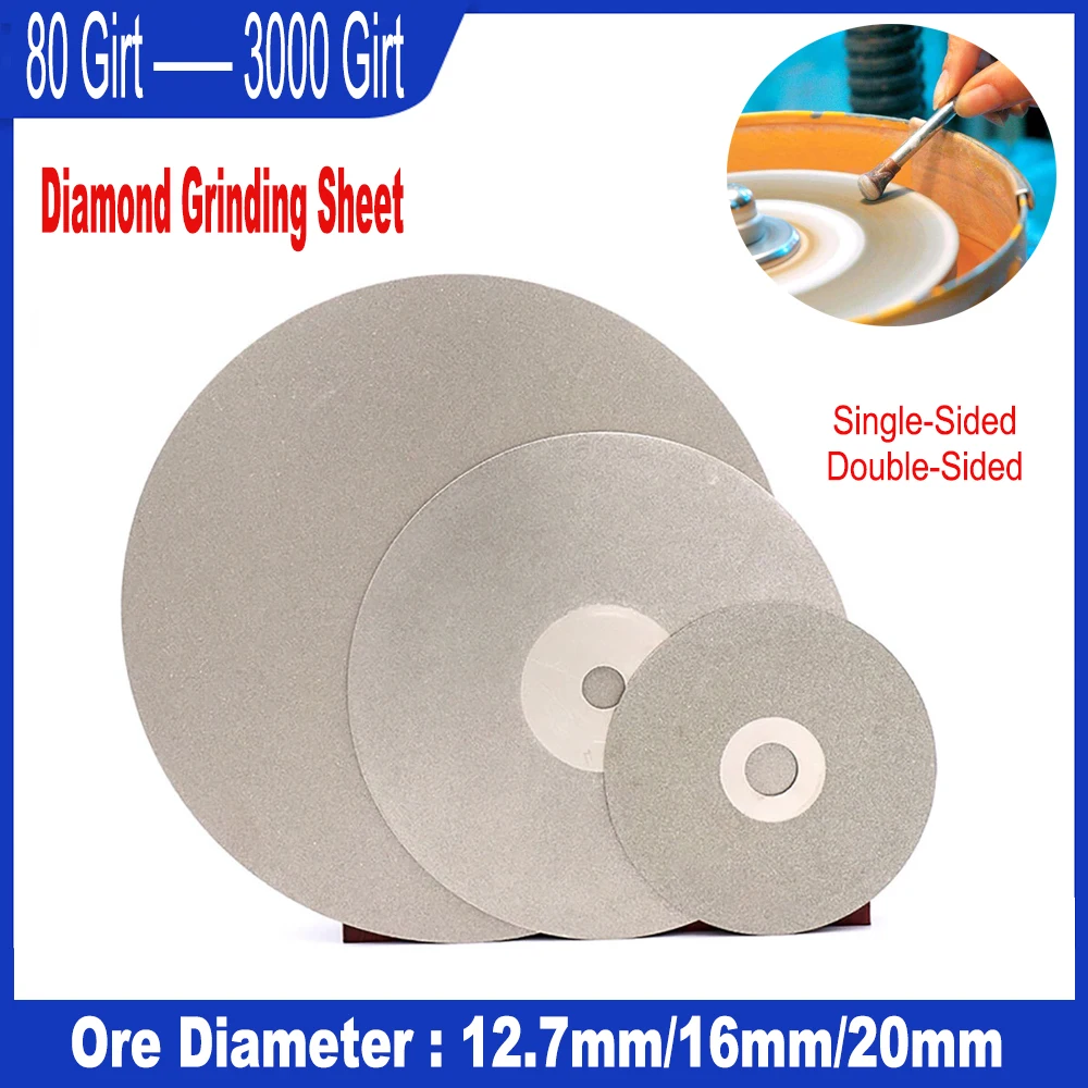 

1pcs 6 Inch 150mm Diamond Grinding Disc Coated Flat Lap Wheel Polishing Wheels Jewelry Grinding Polished Disc 80-3000 Grit