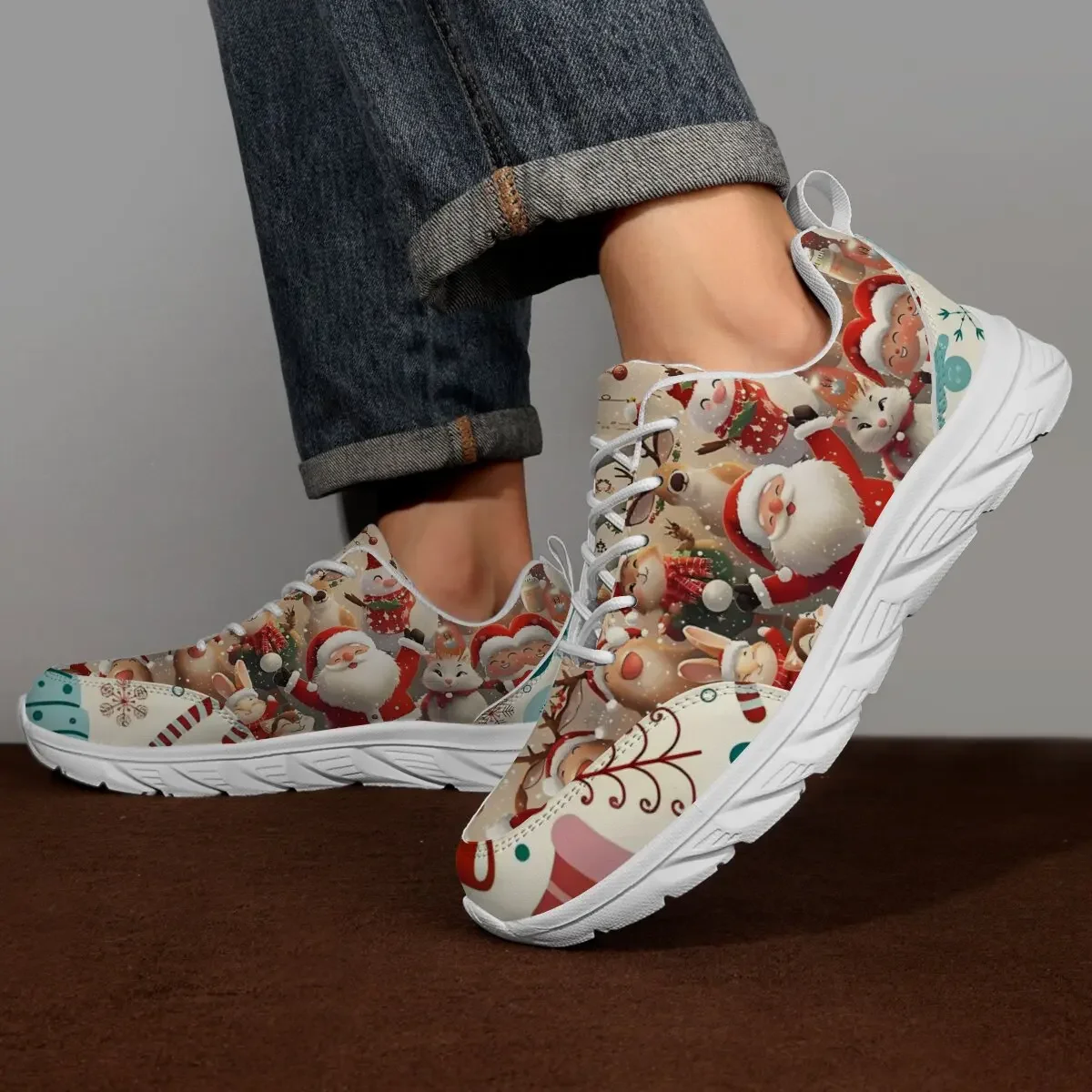 

Fashionable Christmas Sports Shoes Casual Shoe Men's Shoes Mens Running Shoes Outdoor Walking Training Shoes Flats Mens Sneakers