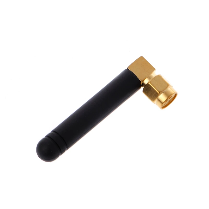 2022 Nieuwe 433Mhz Antenne Met Haakse Sma Male Connector 2dBi 50Mm