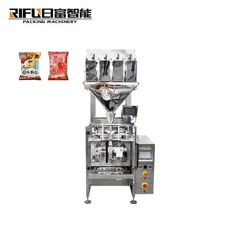 automatic vertical rice granule packing machine pellet salt packer