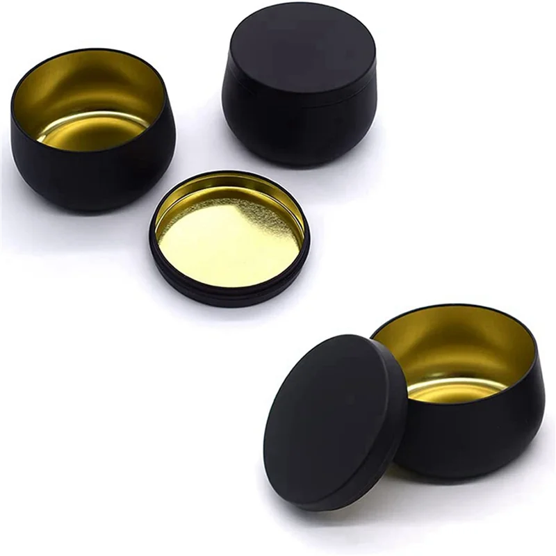 

SYW-4 Oz Candle Tin, 36Pcs Candle Containers For Making Candles, Empty Candle Tins With Lids In Bulk, Candle Jars Black