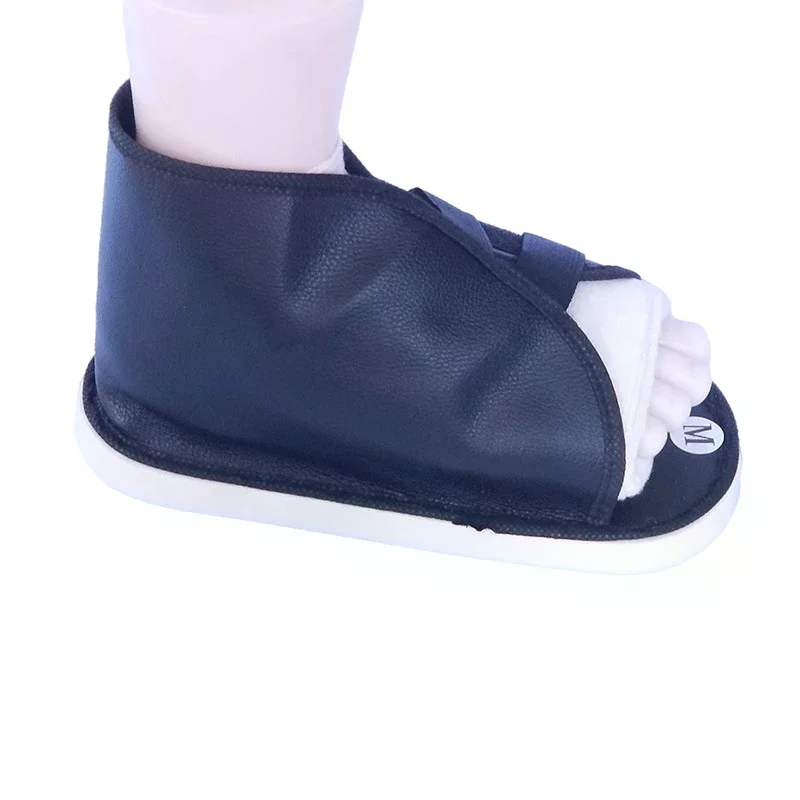 Anti Slip Flat Cast Walking Boot Shoe Breathable Foot Protection Broken Recovery Foot Drop Braces Cover Orthopedic Foot Support