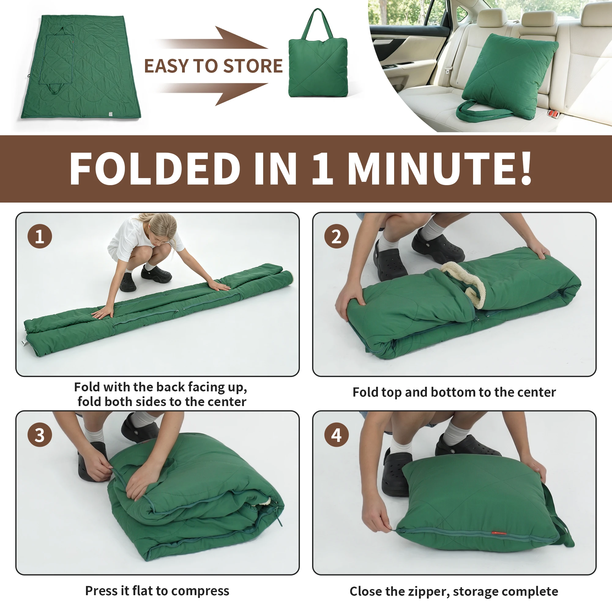 كيس نوم مابليف متعدد الوظائف 4 - مراجعة Fleece Sleep Bag وسعره