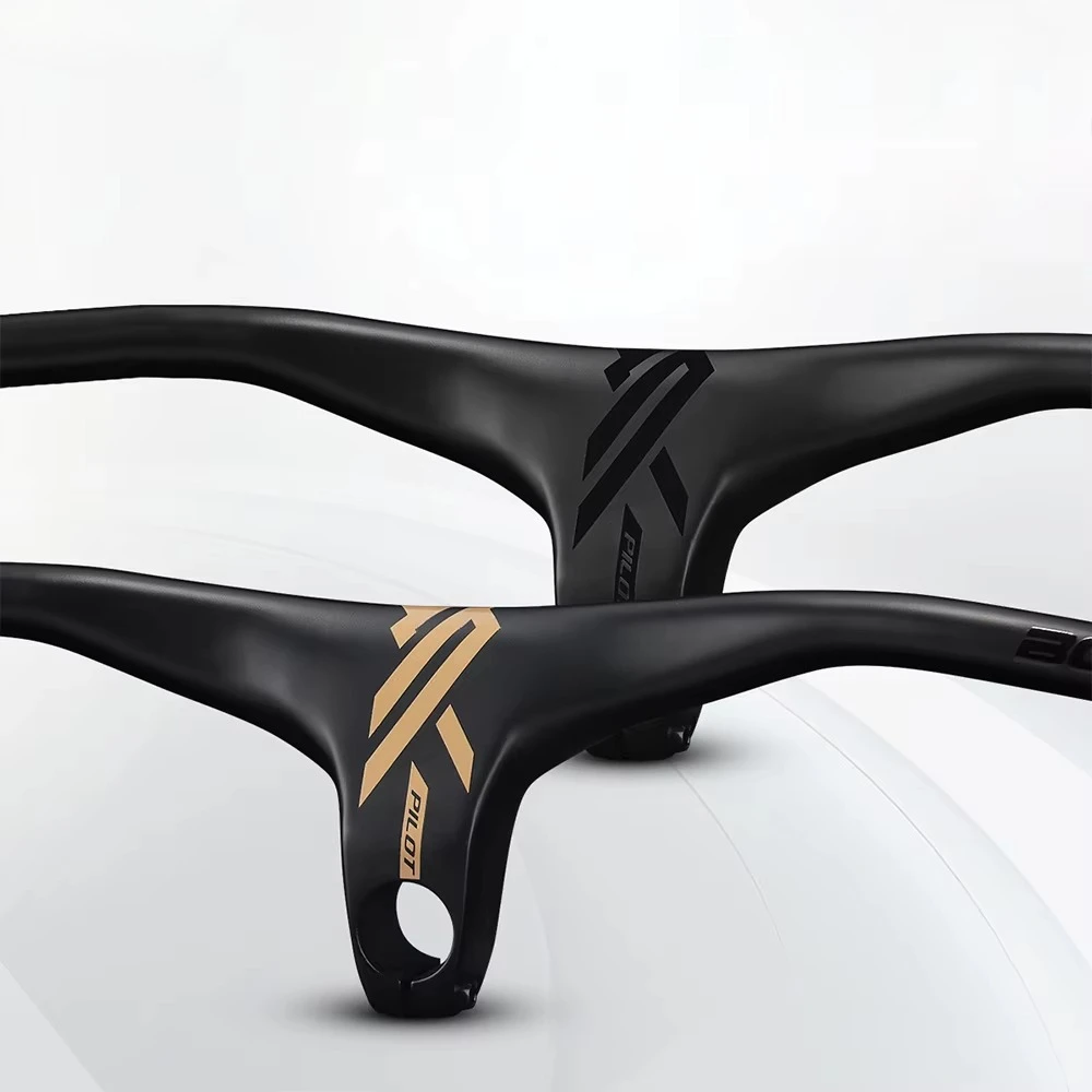 Lightweight High Strength Aluminum Alloy One-Piece Handlebar for Road Bicycles Use in Mountain Biking