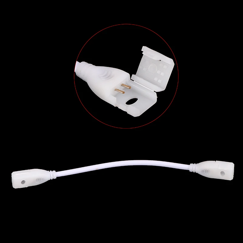 220V EU LED Strip Plug For Cob 360LEDs 12mm Light Strip Connector 2pin COB Led Strip Light Fix Clips Connector Accessories