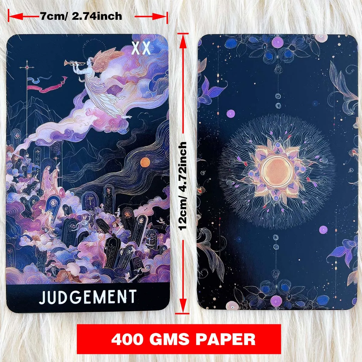 78-Card Tarot Deck, 13x8 Cm Bloom Veil, Intuitive & Dynamic Themes, Includes Instruction Manual